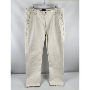 Abercrombie & Fitch Pants Mens 40x34 Cream 90s Loose Carpenter Jeans